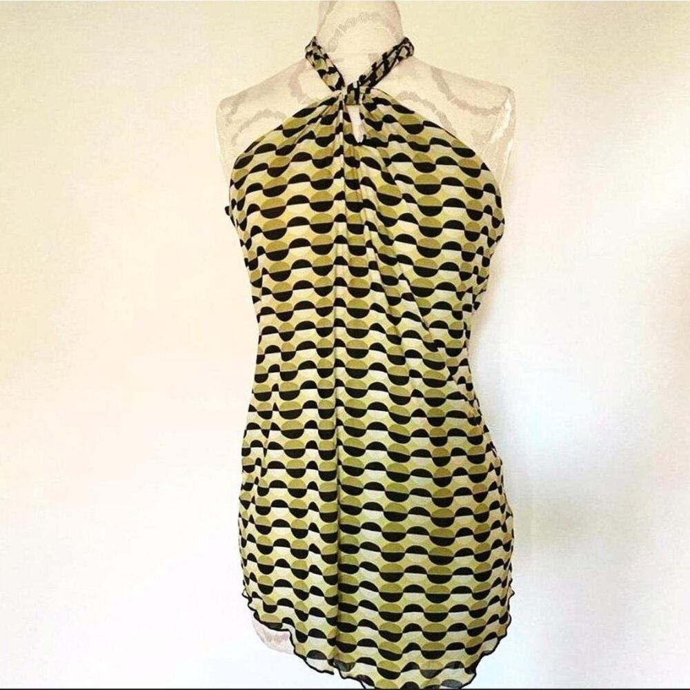Vintage BCBG MAXAZRIA Halter Top - size Med
